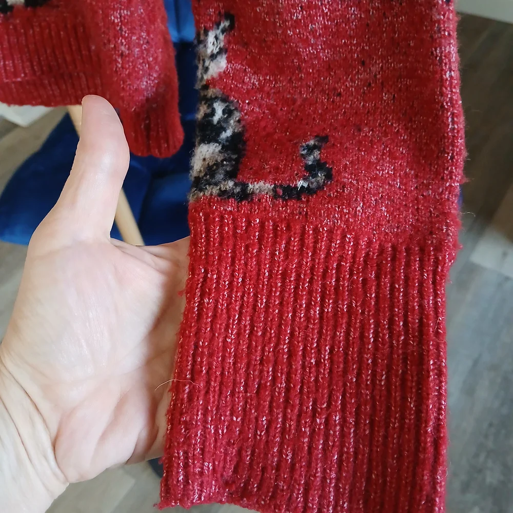 Wildfox Seeing Cats Dali Sweater. Size S - Picture 6 of 7